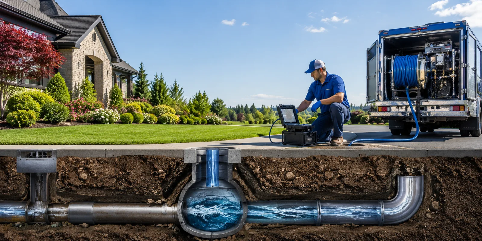 Drainage restoration information for Clarksburg, OH